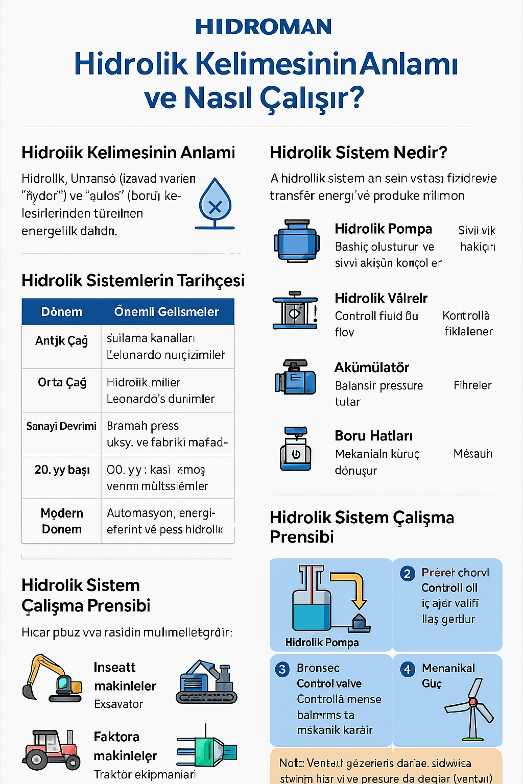 hidrolik nedir